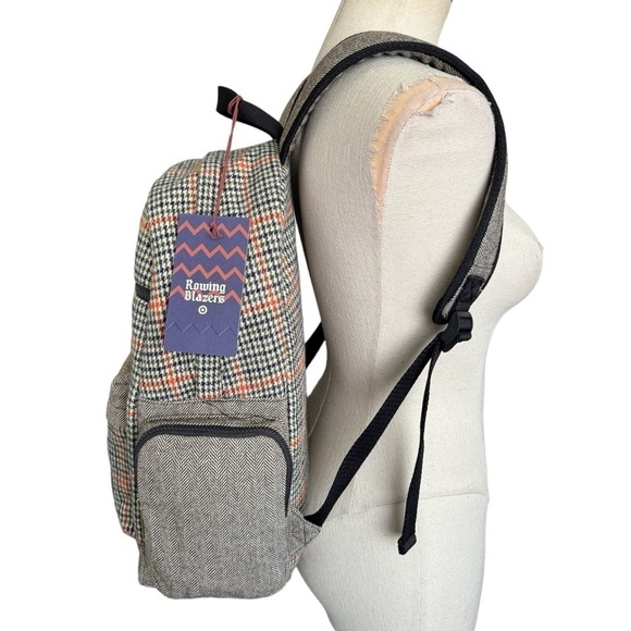 NWT Rowing Blazers x Target Plaid Backpack 17.75" - Picture 13 of 17
